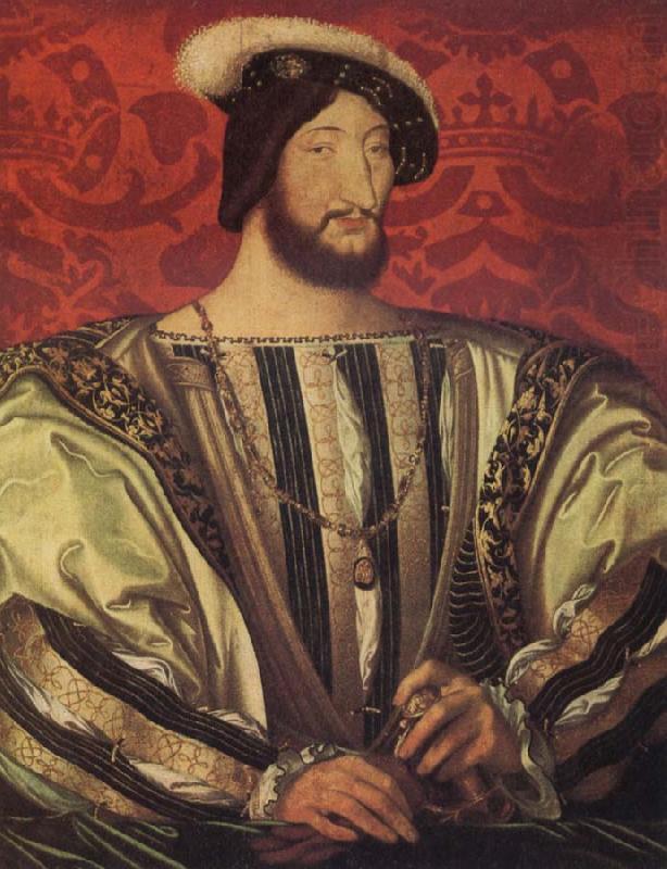 Portrait of Francis I,King of France, Jean Clouet